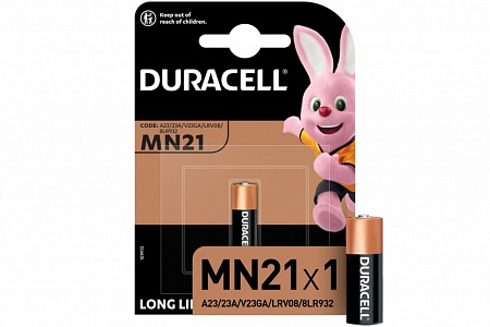 Duracell MN21, A23 Батарея (1шт/уп)