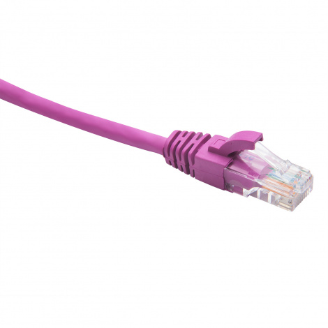 RJ45-RJ45 U/UTP Cat.5e LSZH нг(А)-HF (DR-181711), Патч-корд (коммутационный шнур), 3м, маджента