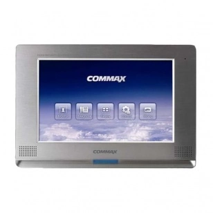 COMMAX CDV-1020AE (Серебро) Монитор цветного видеодомофона, 10.2&quot;, TFT LCD, PAL/NTSC, LED подсветка, Toch Screen, hands free, память на 128 кадров, 318х215х53мм, AC 110-240В